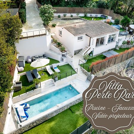 Piscine-Jacuzzi-Videoprojecteur-Clim La Perle Rare Vila Mougins Exterior foto