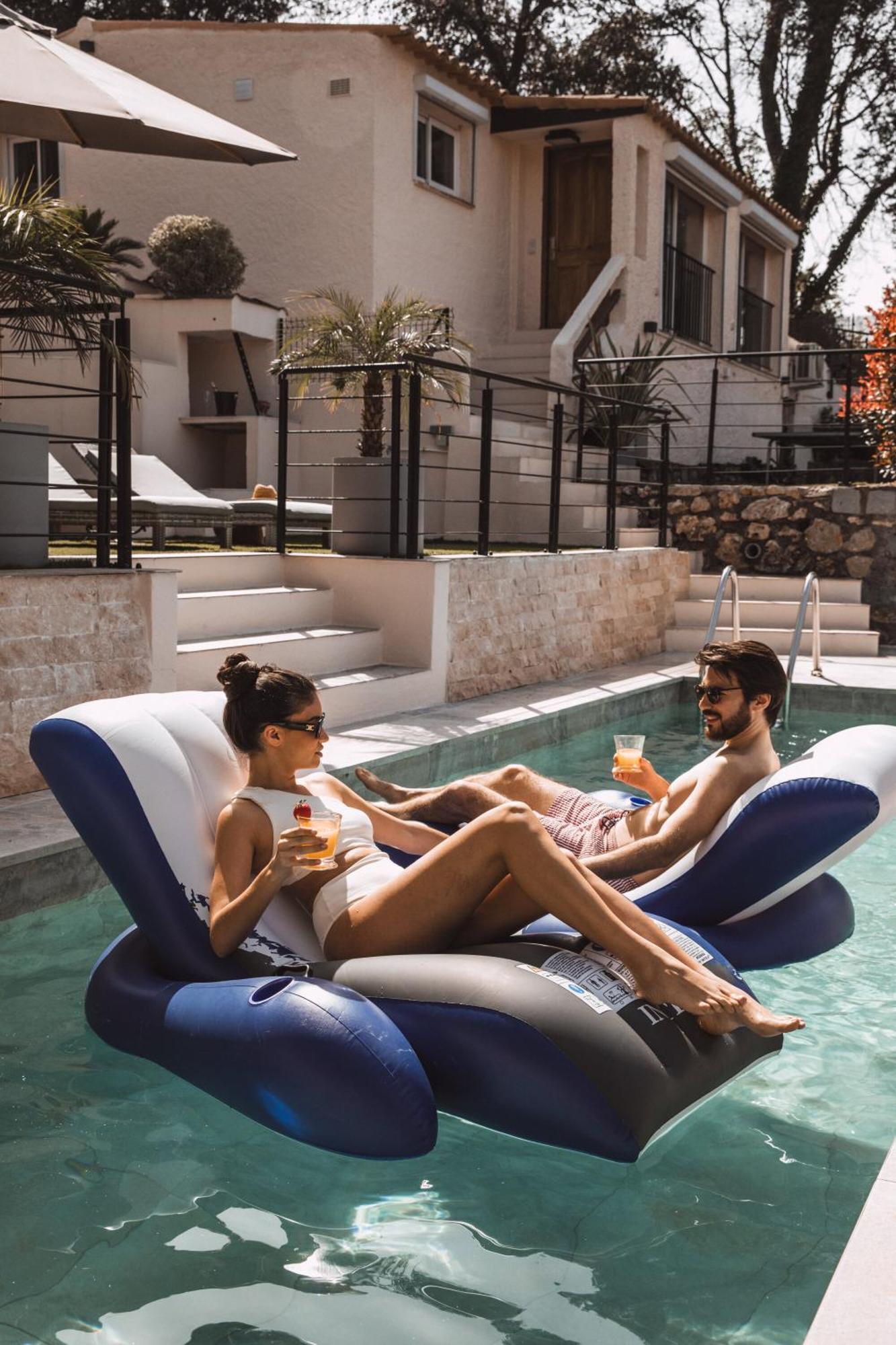 Piscine-Jacuzzi-Videoprojecteur-Clim La Perle Rare Vila Mougins Exterior foto